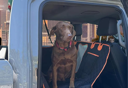 Dog Car Seat Cover for Back Seat for XL Cars