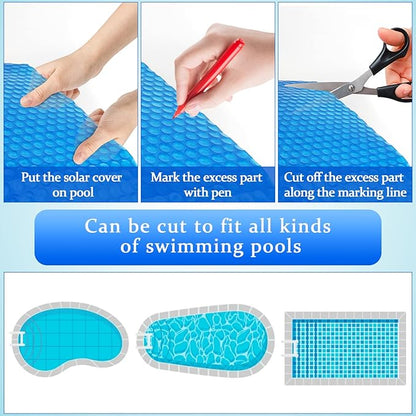 15 Ft Bubble Solar Pool Covers Blankets (15 Foot)
