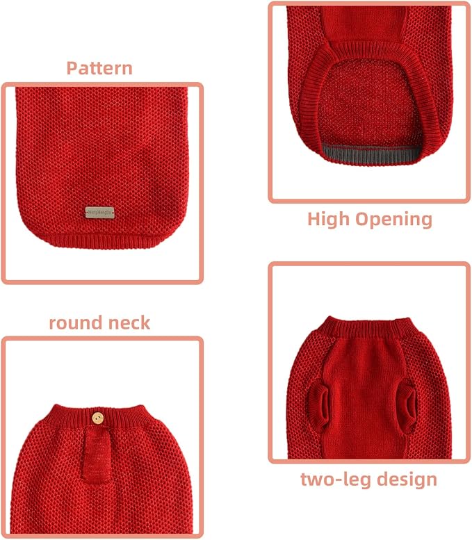 Dog Pullover Sweater