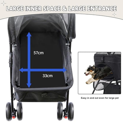 Pet Stroller 3-in-1 20KG,Pet Travel