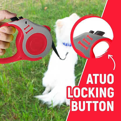 Retractable Dog Leash Automatic Telescopic Tractor Dog Tape 10/16 FT