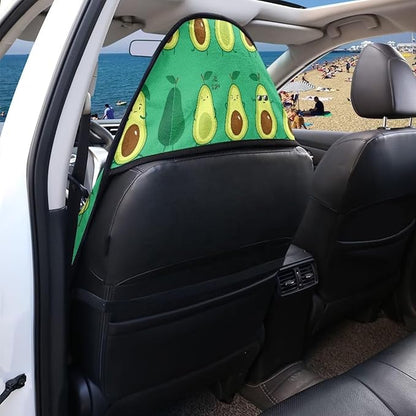 Yewattles Avocado Waterproof Scratching Proof Car Seat Cover