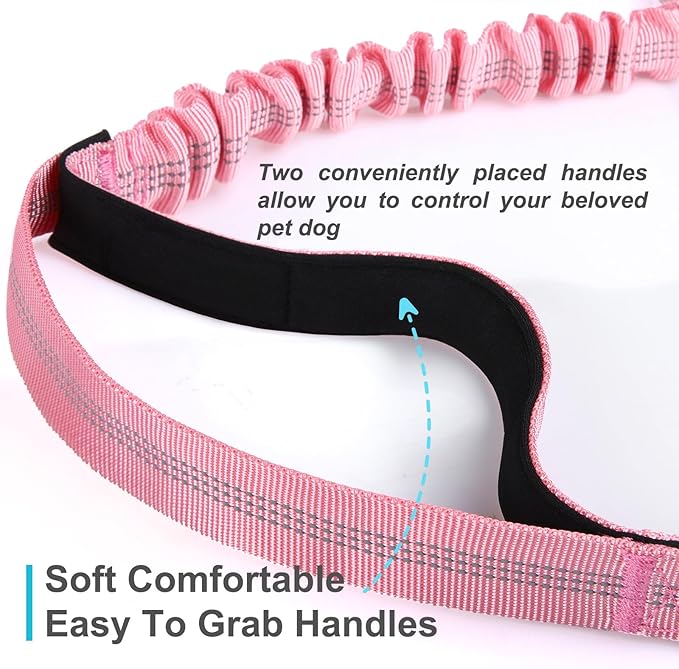 Hands Free Dog Leash 4.2-6.7 Feet 34-61 Inch