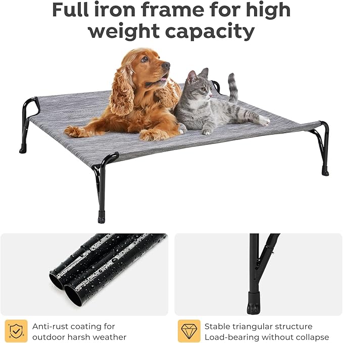 Veehoo Elevated Raised Dog Bed