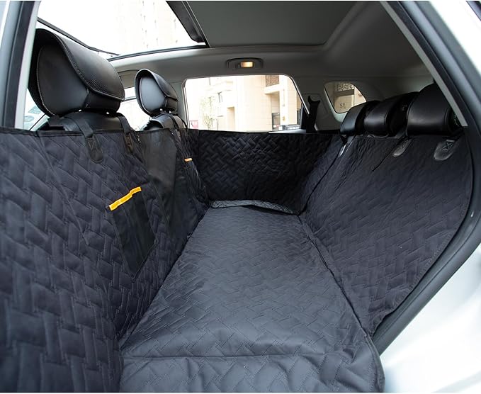 Premium Dog Back Seat and Door Cover for Sedans SUV