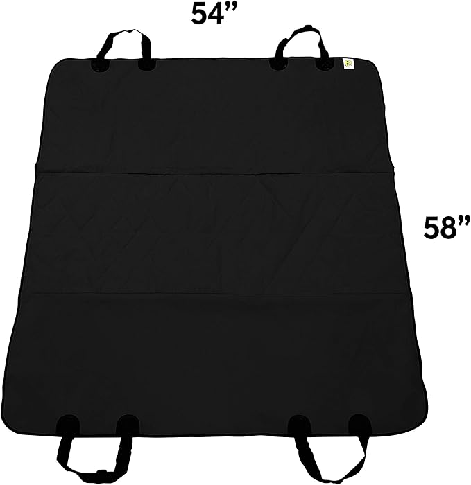 PET MAGASIN Durable Black Pet Car Seat Cover