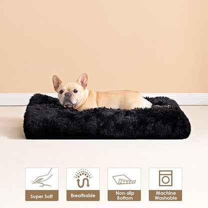 EHEYCIGA Fluffy Dog Crate Pad