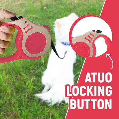 Retractable Dog Leash Automatic Telescopic Tractor Dog Tape 10/16 FT