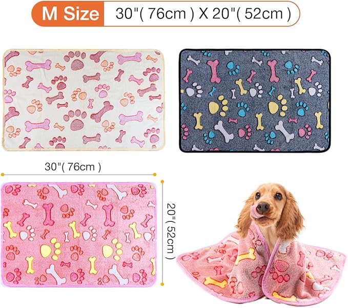 Pet Soft Blankets for Dogs 3M)