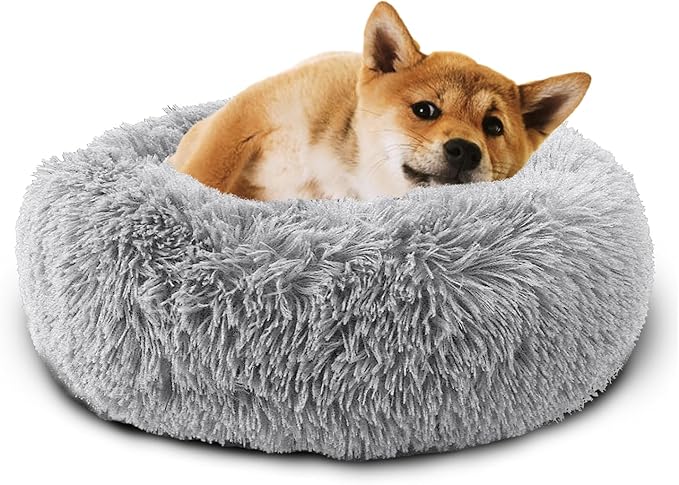 Dog Bed Comfiest Indoor Calming Waterproof Bedding Washable