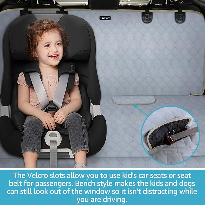 Lassie Dog Seat Covers for Cars Back Seat