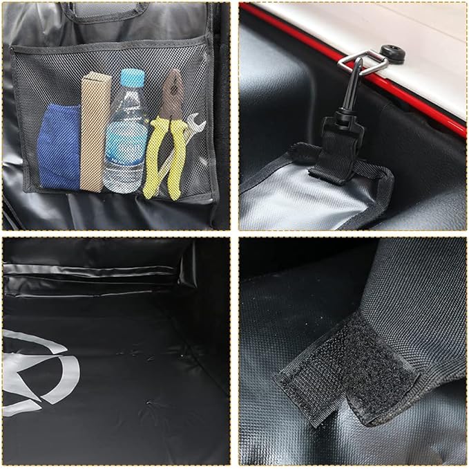 BESTAOO Dog Cargo Liner for Jeep 2007-2024 Jeep 4-Door, Heavy
