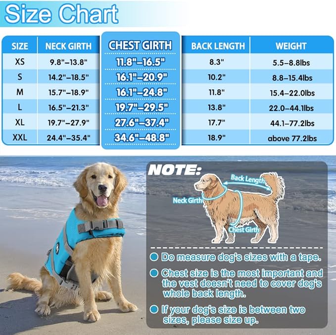 EMUST Dog Life Jackets