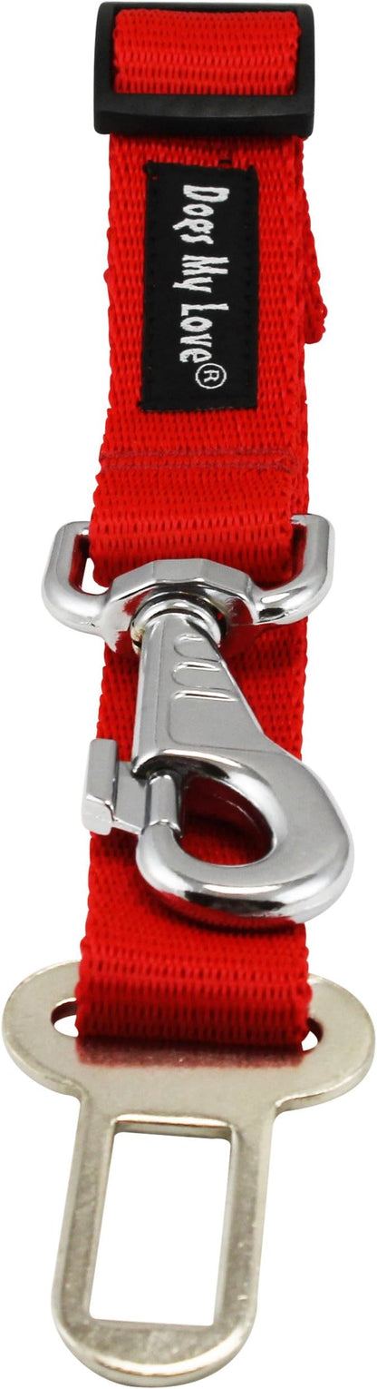 Dogs My Love Adjustable 15"-25 Long Leash Car 1" Wide