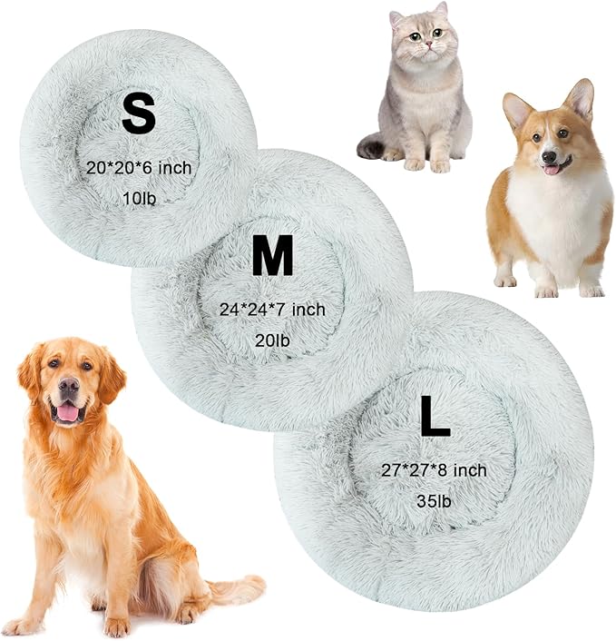 Dog Bed for Small Medium Large Dogs 24 inch