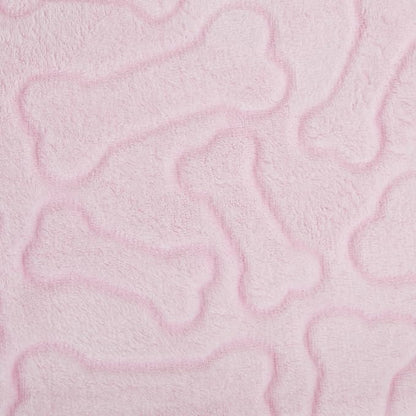 Bone Dry Embossed Bone Print Pet Blanket 36x48"