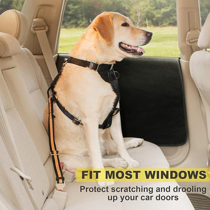 PETTOM Pet Car Door Protector Dog Car Door 28 X 22inch Waterproof 2 Machine