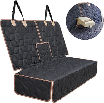Dog Car Seat Cover for Back Seat Pets Cover Protector Waterproof Bench Car Backseat Covers Dog Seat Covers for Cars