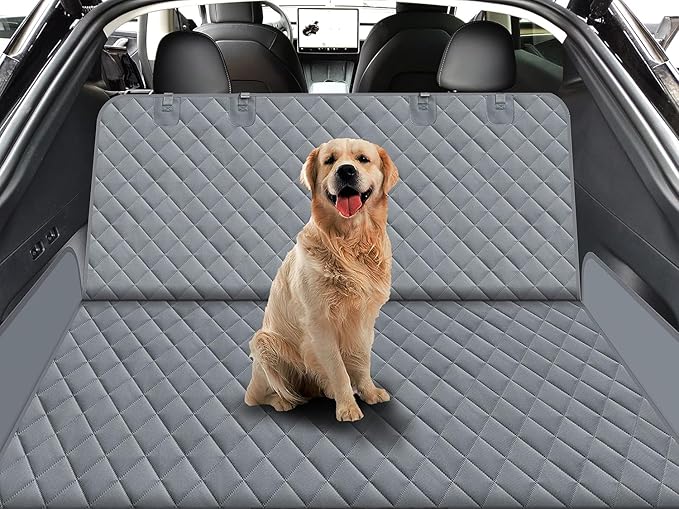 GXT Dog Back Seat Cover Protector for Cars SUV and Trucks with Mesh Window