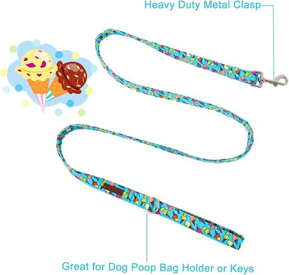 Summer Dog Leash Match Summer Dog Collar