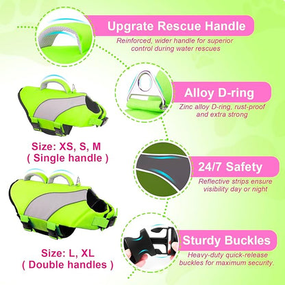 Fragralley Safety Dog Life Jacket