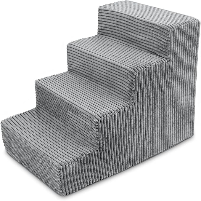 Best Pet Supplies Dog Stairs for Small Dogs & Cats 4-Step