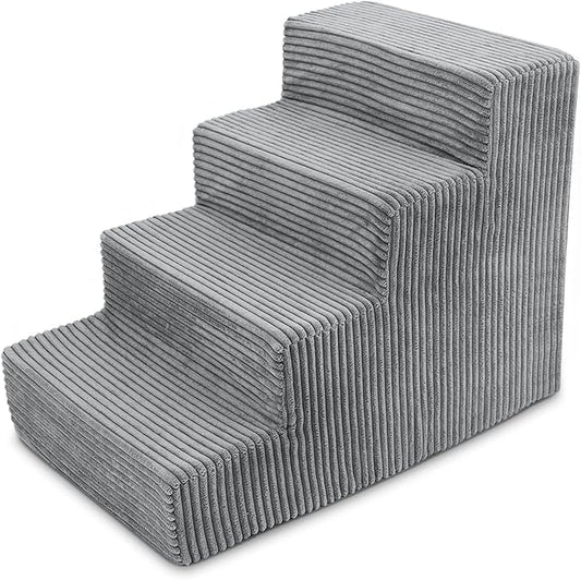 Best Pet Supplies Dog Stairs for Small Dogs & Cats 4-Step