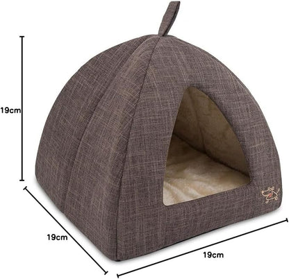 Pet Tent-Soft Bed for Dog and Cat by Best Pet Supplies 19" x 19" x H:19"