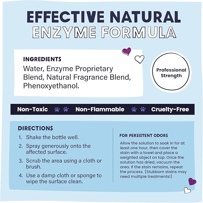 Pawstruck Professional Strength Pet Stain & Odor Remover 32 oz