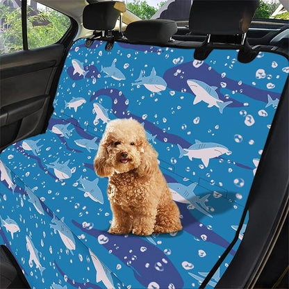 AFPANQZ Shark Dog Back Seat Cover Protector Scratchproof