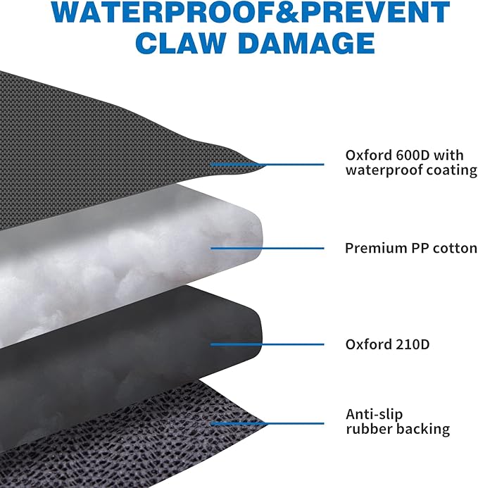 BeneathYourFeet Dog Seat Cover (56" W x 62" L