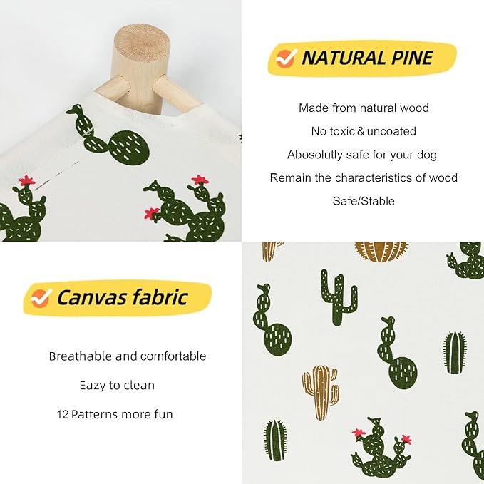 Patas Lague Cat and Dog Hammock Bed Small Dog Bed