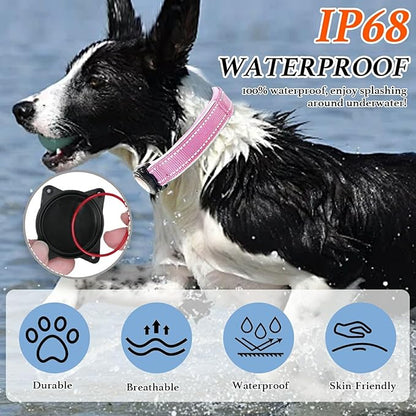 AirTag Dog Collar 100% Waterproof