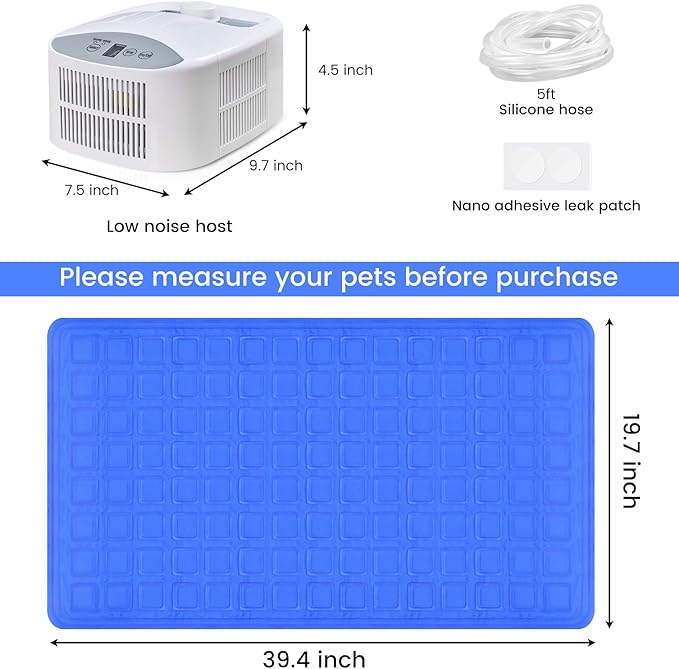 mCare Cooling Mat for Dogs 39.4" x 19.7” Pet