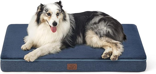 Bedsure Memory Foam Dog Bed for Large Dogs