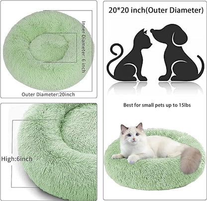 Nisrada Cat Beds for Indoor Cats 20 Inch