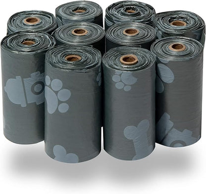 Best Pet Supplies Dog Poop Bags (150 Bags) for Waste Refuse Cleanup