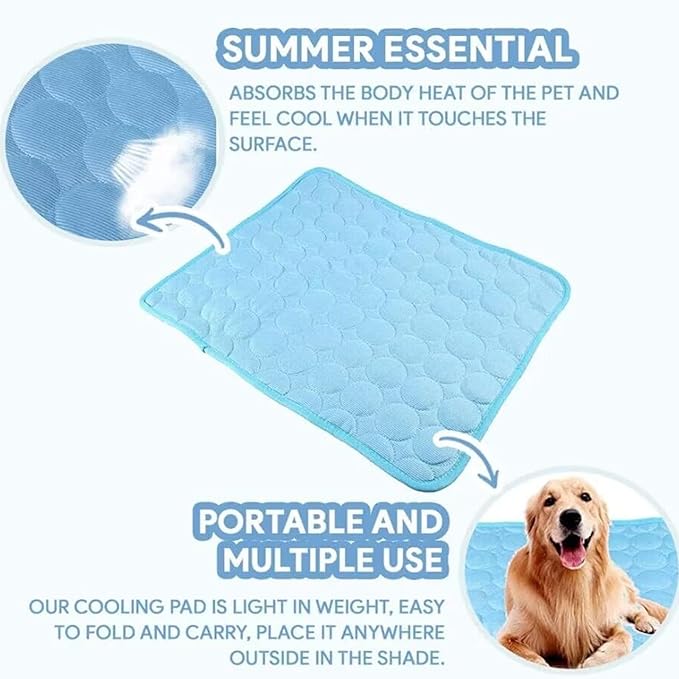 Summer Dog Cooling Mat 28 * 22IN