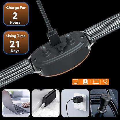 Dog Bark Collar 8 Adjustable 8 Levels