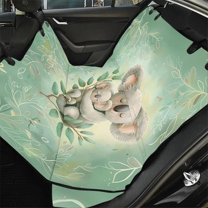 AFPANQZ Koala Print Car Seat Cover Pet Seat