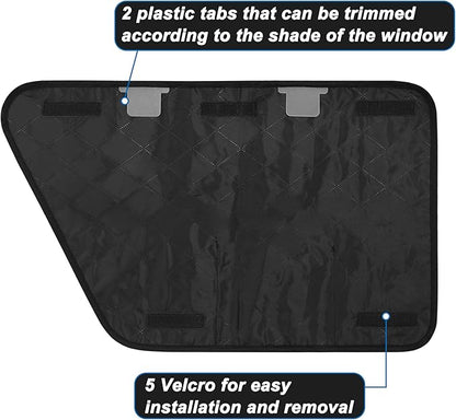 Dog Car Door Cover Car Door Protector Cover from Dog Scratching with Pockets 2 Pack