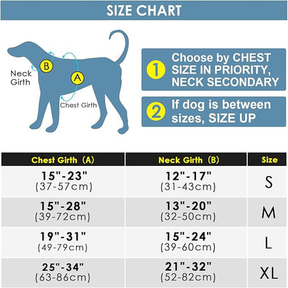 ThinkPet No Pull Harness Breathable Sport Harness with Handle-Dog Harnesses Reflective Adjustable for Medium Large Dogs