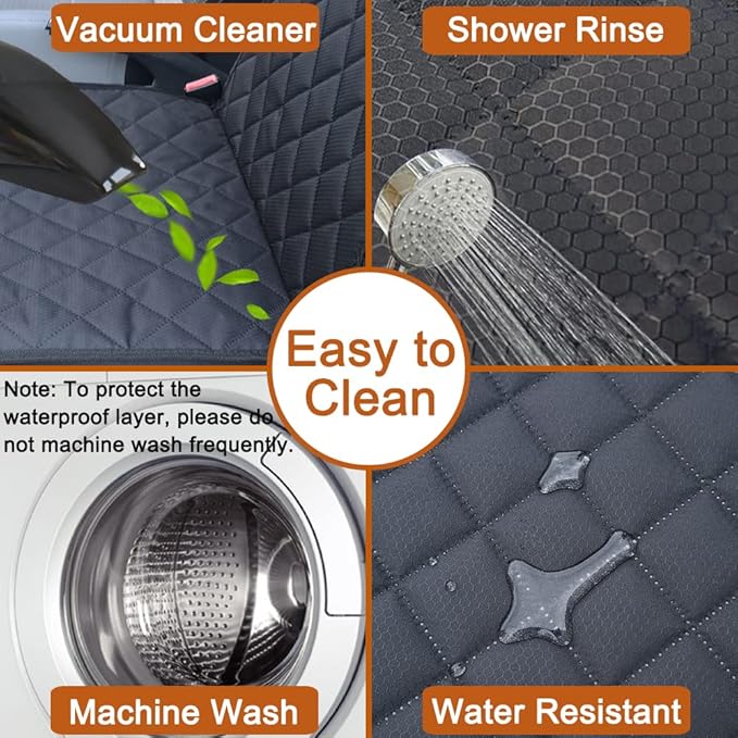 Paw Jamboree Car Front Seat Covers for Dogs Scratch-Proof Pet Car Seat Cover Front Seat Non-Slip Car Seat Protector for Dogs Car Seat Cover for Dogs Bucket Seat Cover for Dog for Trucks