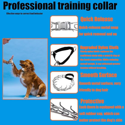 No Pull Collar 23"-27''), Black)