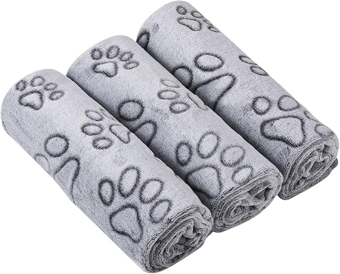 1 Pack 3 Dog Blanket Super Soft Warm Large(40"x30")