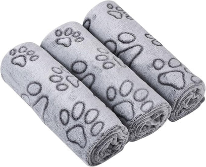 1 Pack 3 Dog Blanket Super Soft Warm Large(40"x30")