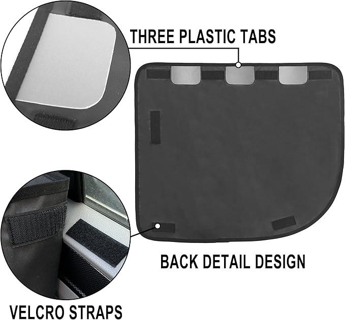 2 Pcs Car Door Protector for Dogs Waterproof （2 Pack）