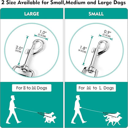 2 Dog Leash 360° Swivel 2 Dogs