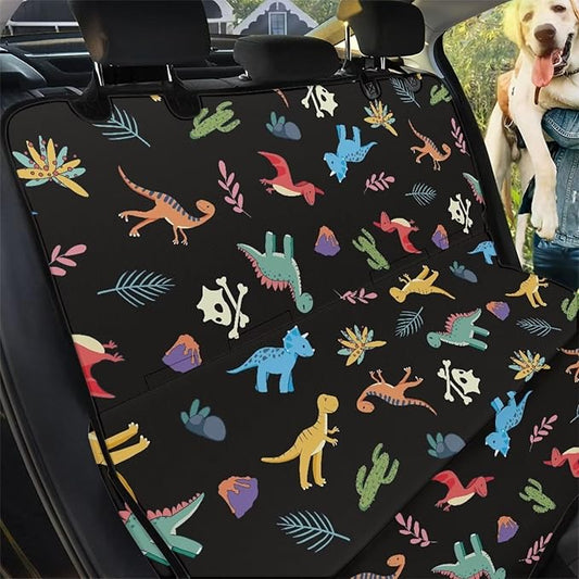AFPANQZ Dino Back Seat Cover Protector Waterproof Scratchproof