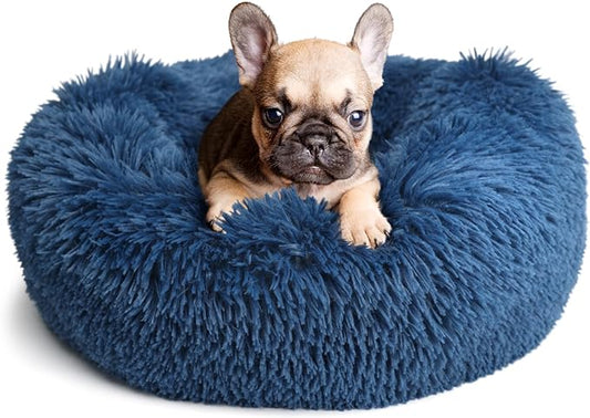 Small Dog Bed for Calming Dog 19 inches 15 lbs.